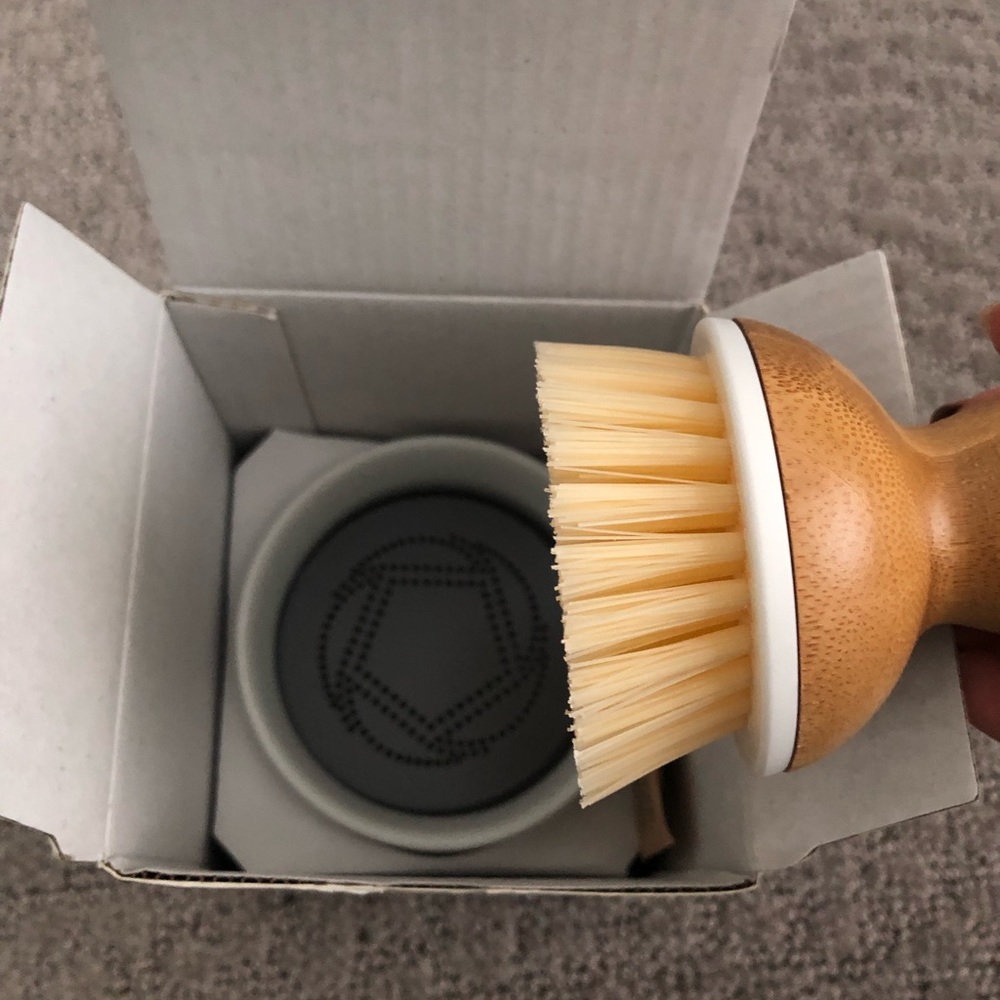 Grove Soap Dispenser & Brush